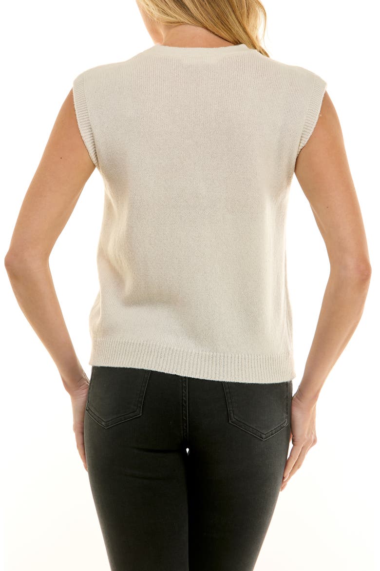 Sweater Vest, Alternate, color, IVORY