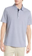Brax Men's Pico Geometric Print Cotton Blend Polo