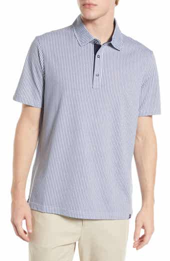 Men's Pico Geometric Print Cotton Blend Polo