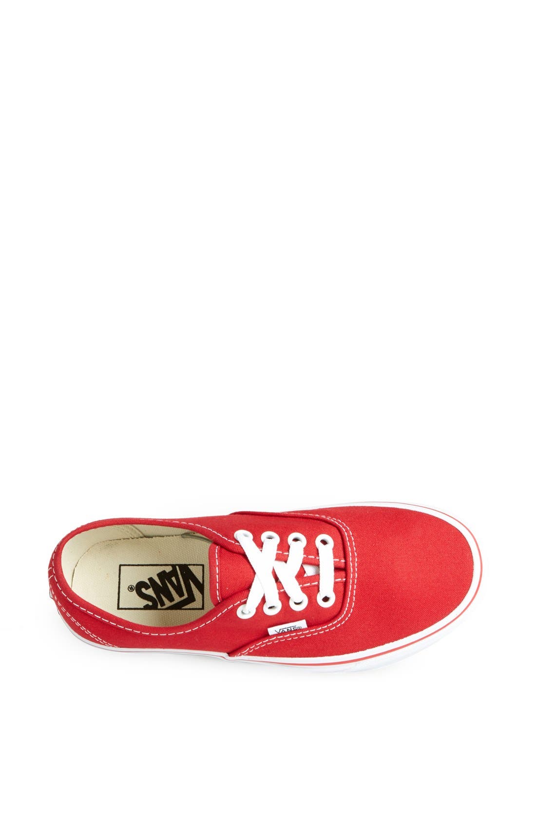 Vans Authentic Sneaker, Alternate, color, Red