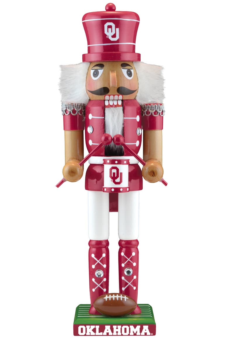 Oklahoma Sooners Collectible Nutcracker, Main, color, Multicolor