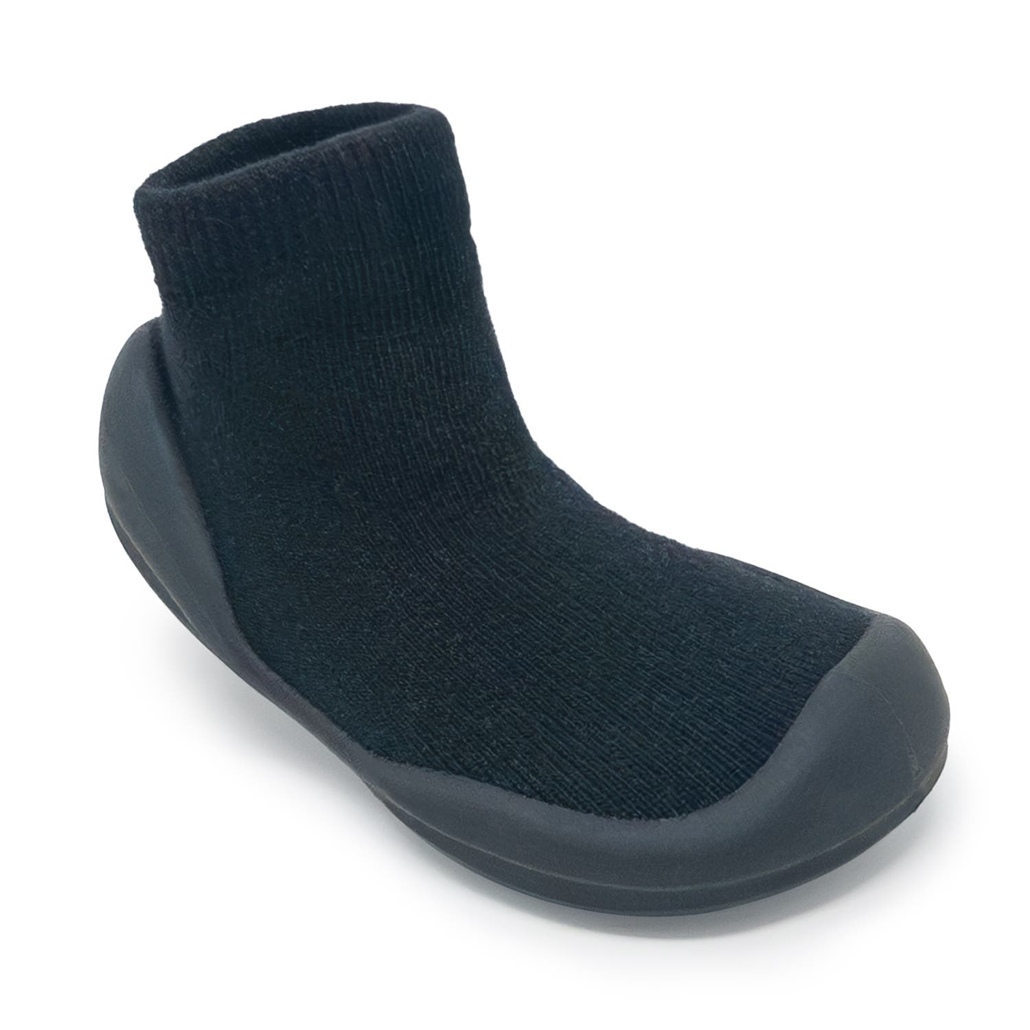 Komuello Toddler Sock Shoes Simple - Brick, Alternate, color, Black