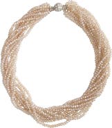 SAACHI Multi-Strand Crystal Necklace