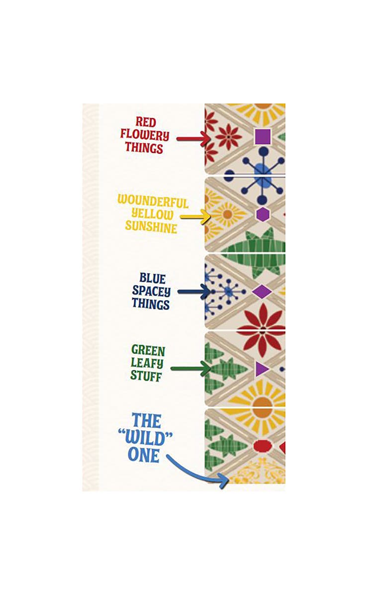 Alderac Entertainment Group (AEG) That Old Wallpaper Memory Card Game, Alternate, color, Multicolored