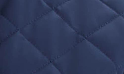 Hunter Diamond Quilted Vest In Blue