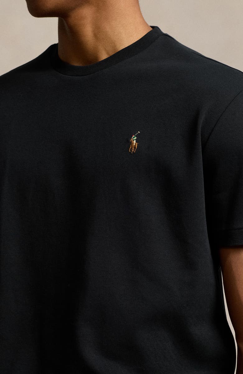 Polo Ralph Lauren Classic Fit Cotton Crewneck T-Shirt, Alternate, color, Polo Black