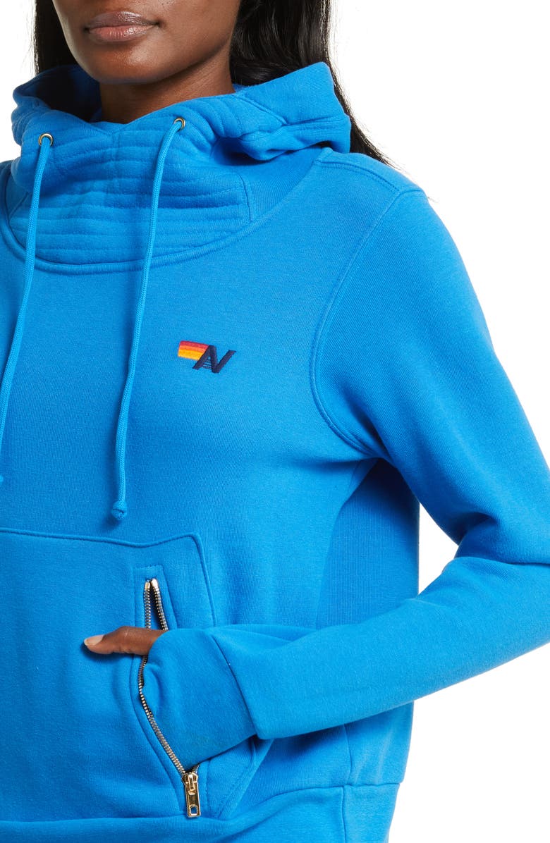 Aviator Nation Ninja Hoodie, Alternate, color, Ocean