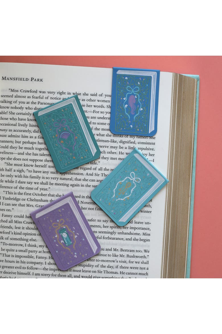 Classical Literature Magnetic Bookmark Set, Alternate, color, Assorted Pre-Pack