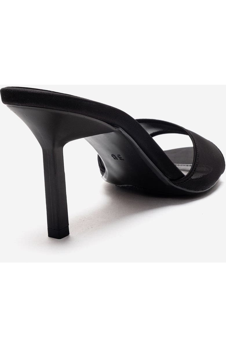 Prologue Shoes Monroe Stiletto Mesh Sandal, Alternate, color, Black