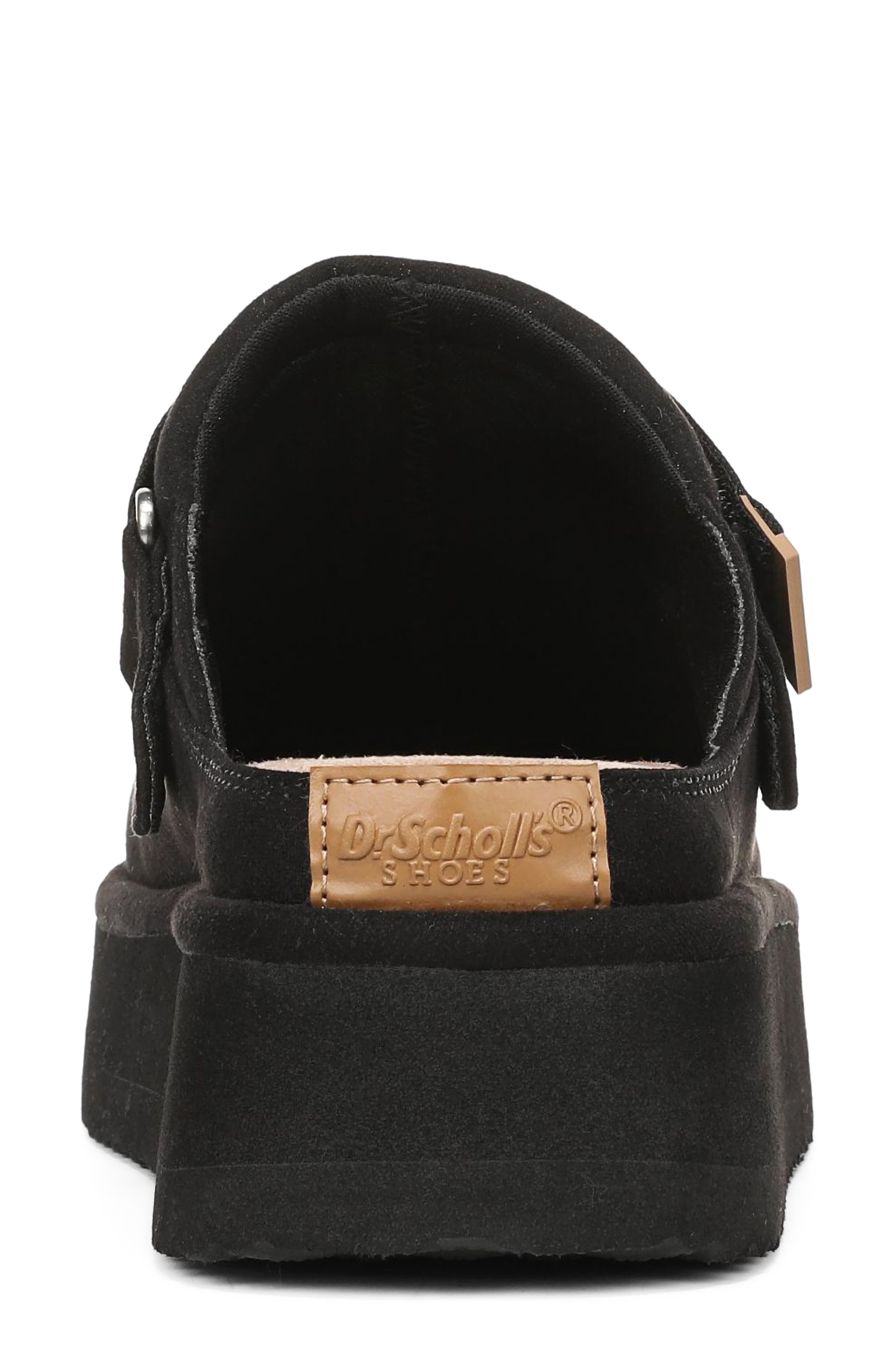 Chill Out Mule, Alternate, color, BLACK MICROSUEDE