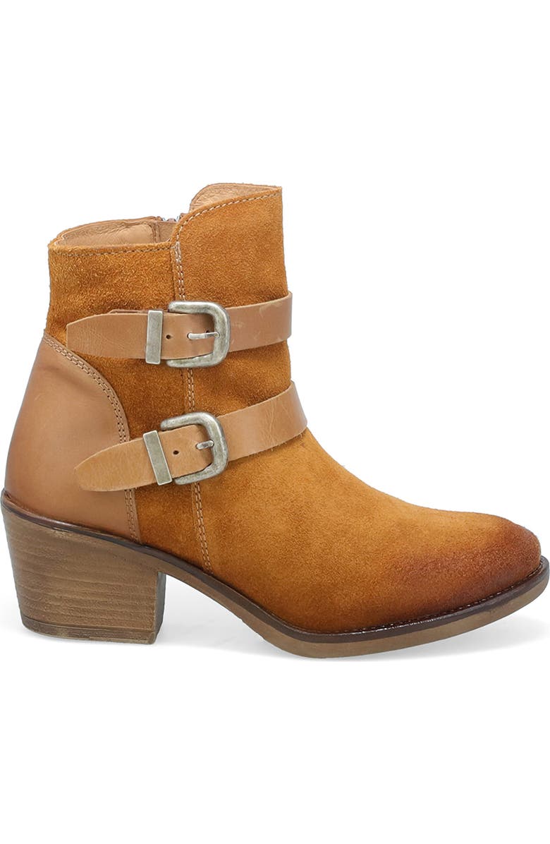 Miz Mooz Dayla Moto Bootie, Alternate, color, Wheat Suede