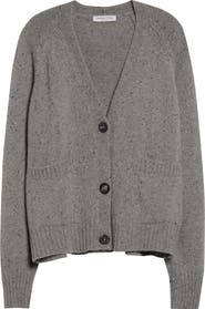 Johnstons of Elgin Relaxed Fit Belted Donegal Cashmere Cardigan