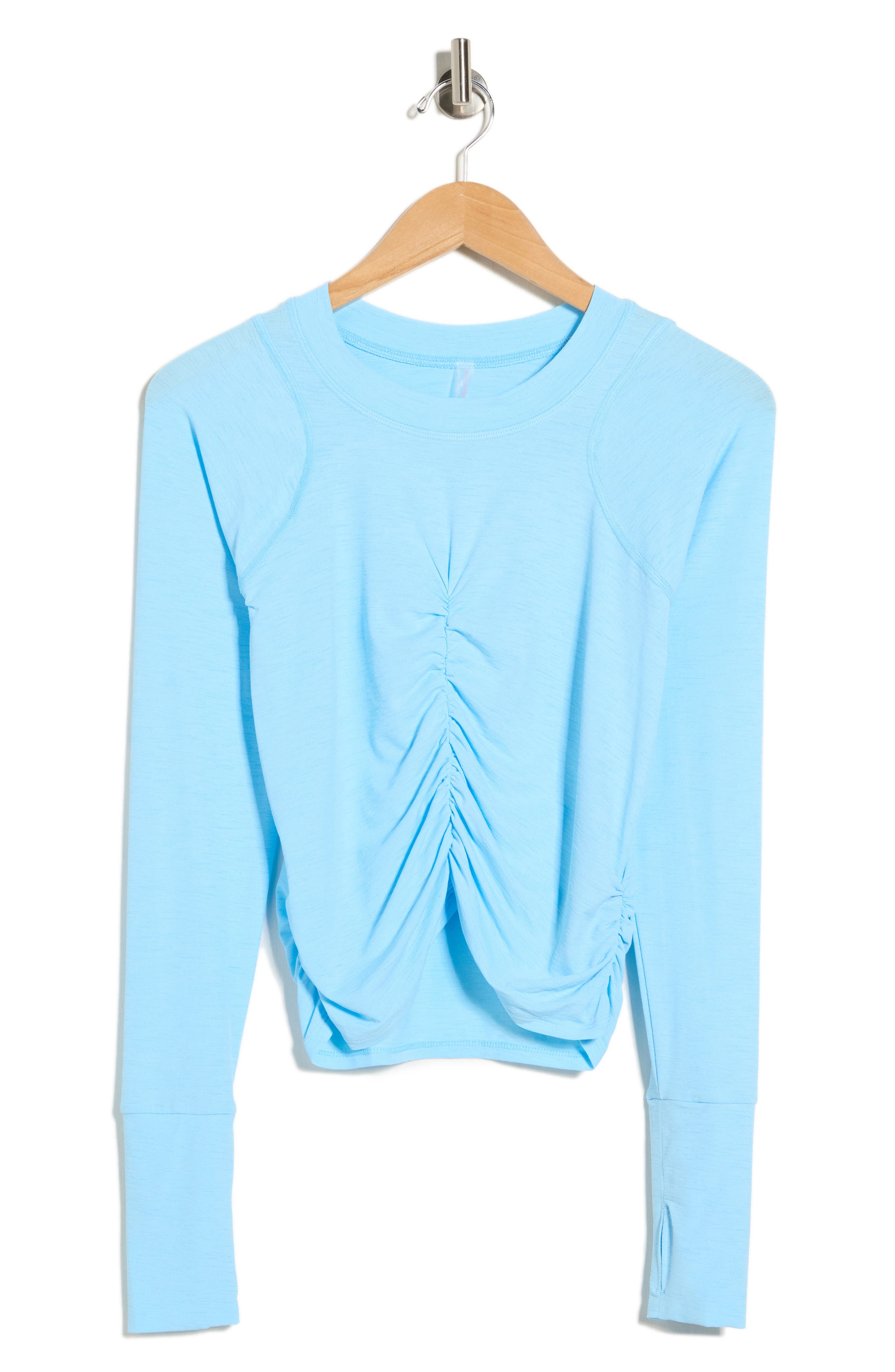 Free People FP Movement Tempo Ruched Long Sleeve T-Shirt