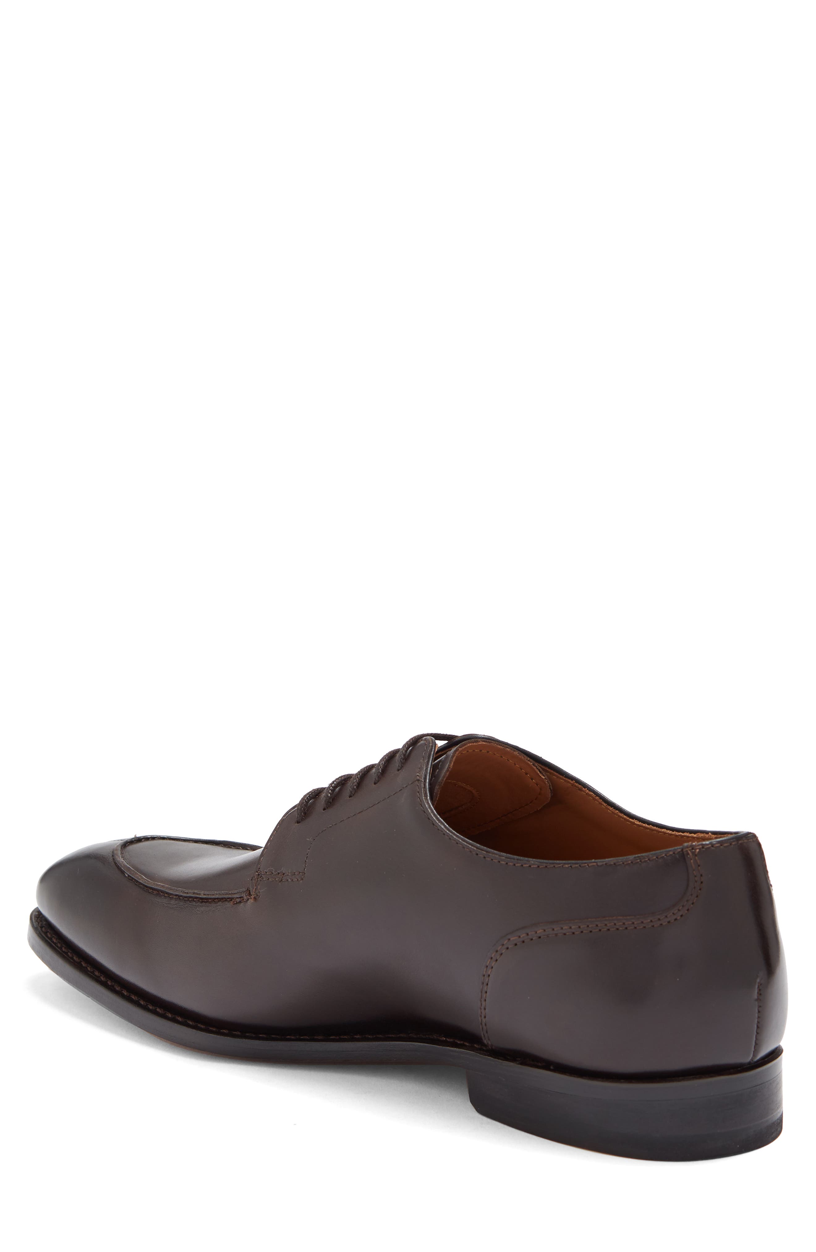 Watson Leather Derby, Alternate, color, DARK BROWN