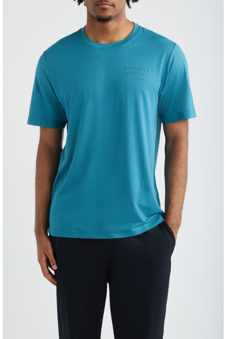 Tempo Enjoy Tech Graphic T-Shirt - Ryan Sheckler Edition, Main, color, BLUE
