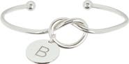 MESHMERISE Love Knot Initial Bracelet