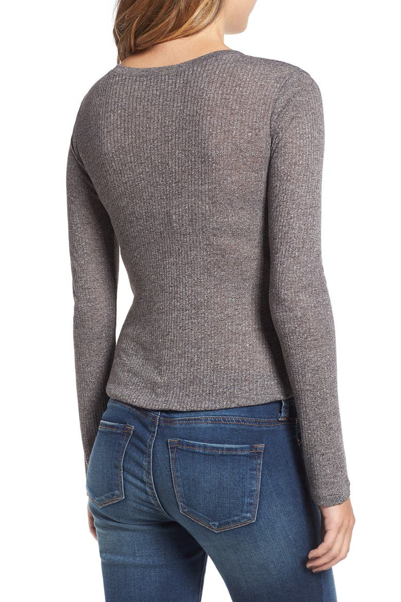 'Westling' Henley, Alternate, color, HEATHER GREY