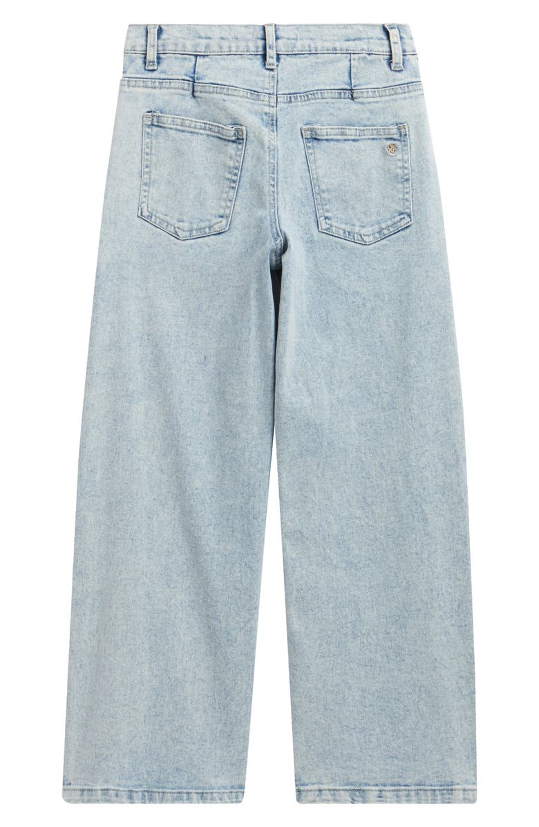 Jessica Simpson Kids' Barrel Leg Jeans, Alternate, color, Light Wash