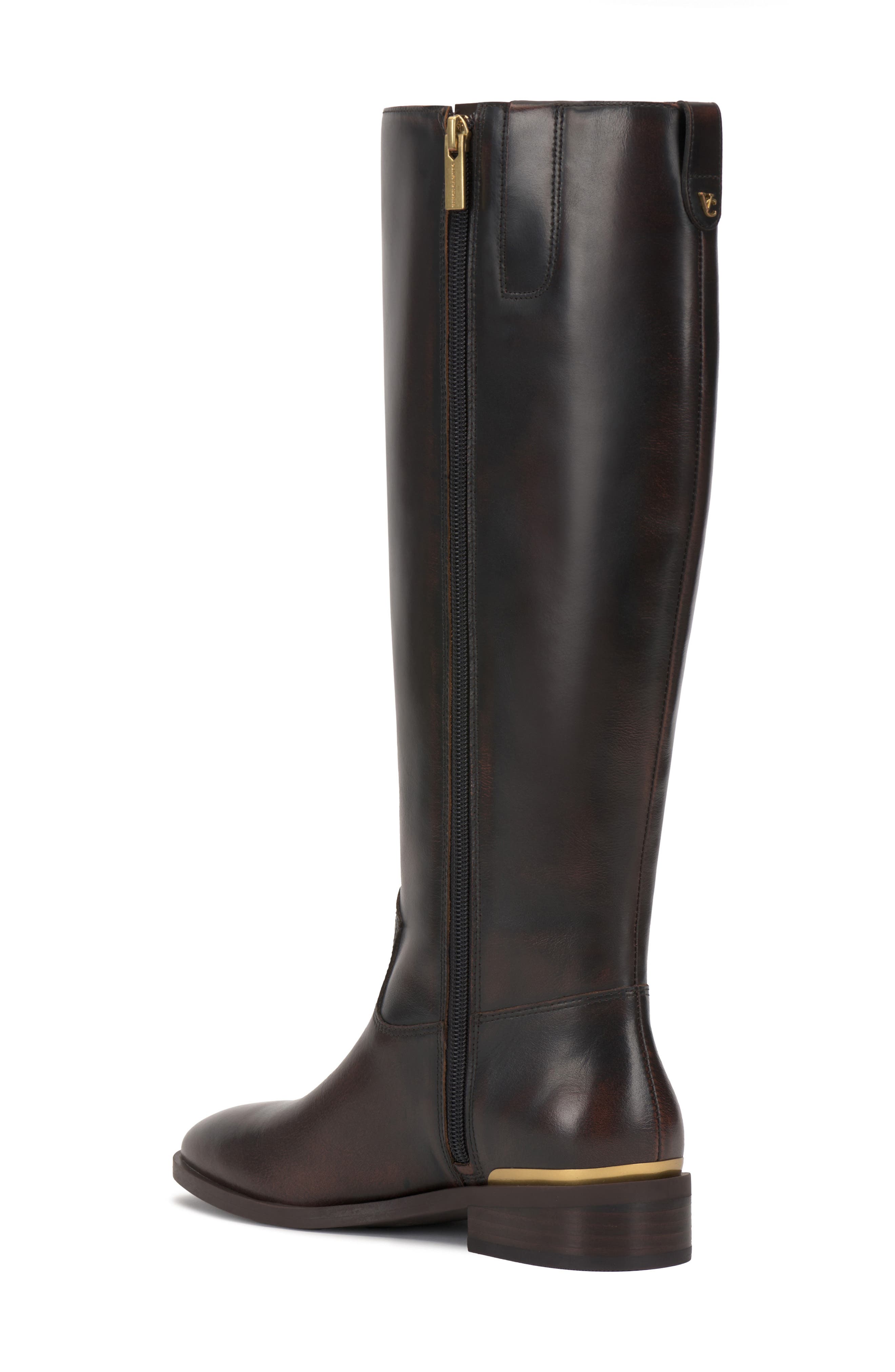 Bercla Knee High Boots, Alternate, color, AGED BOURBON