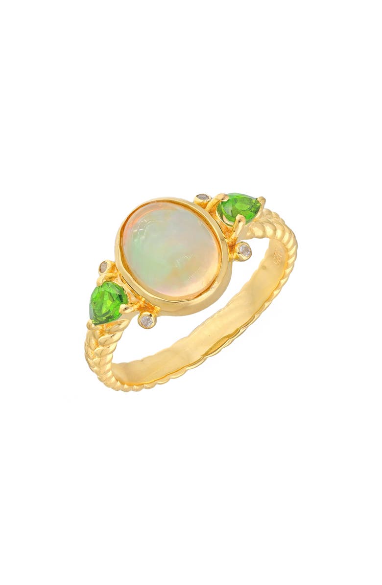 YS GEMS Ethiopian Opal Ring, Main, color, Opal Multi