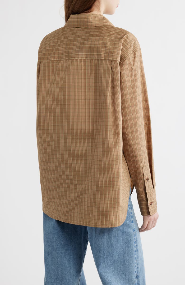 rag & bone Connie Plaid Button-Up Shirt, Alternate, color,