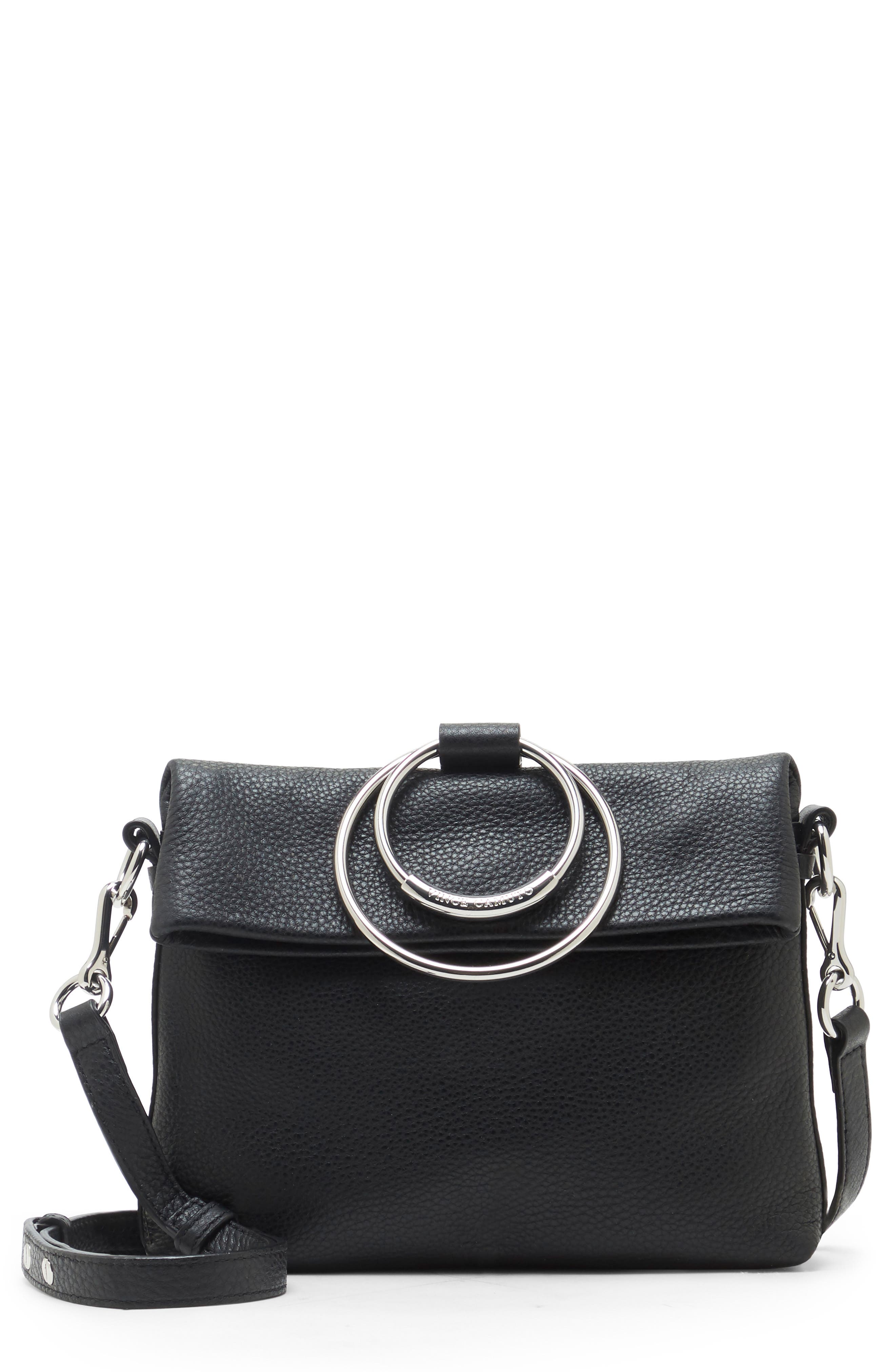 Vince Camuto Kimi Small Leather Crossbody Bag, Main, color, 