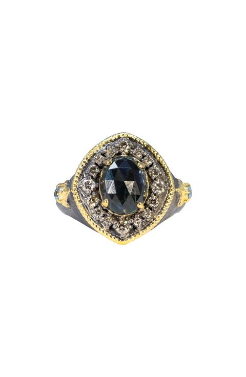 London Blue Topaz Statement Ring