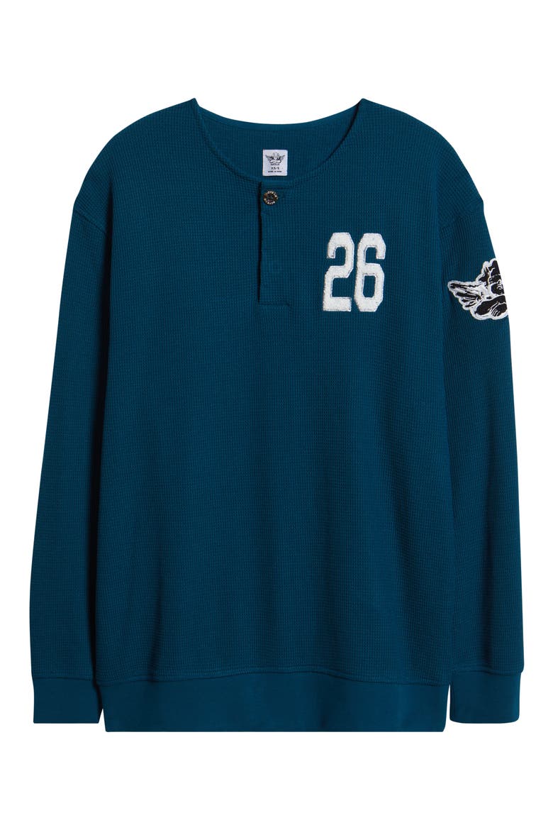 A Little Birdie Told Me Henley, Alternate, color, GREEN