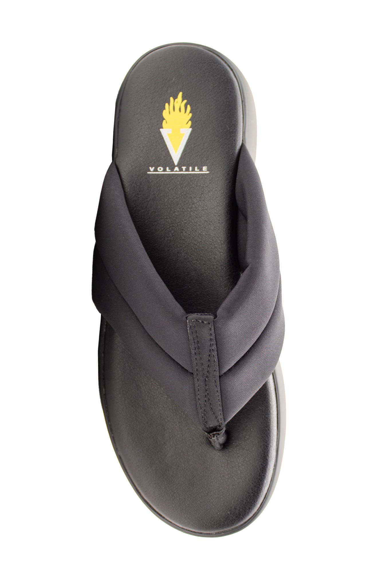 Volatile La Paz Water Resistant Platform Flip Flop, Alternate, color, 