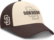 Nike Men's Nike Brown/Natural San Diego Padres Statement Club Performance Adjustable Hat