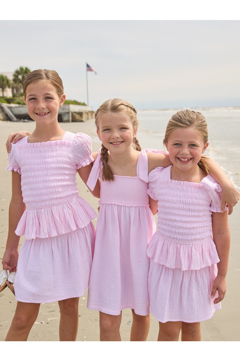 Kids' Isla Skirt, Alternate, color, Jaipur Pink