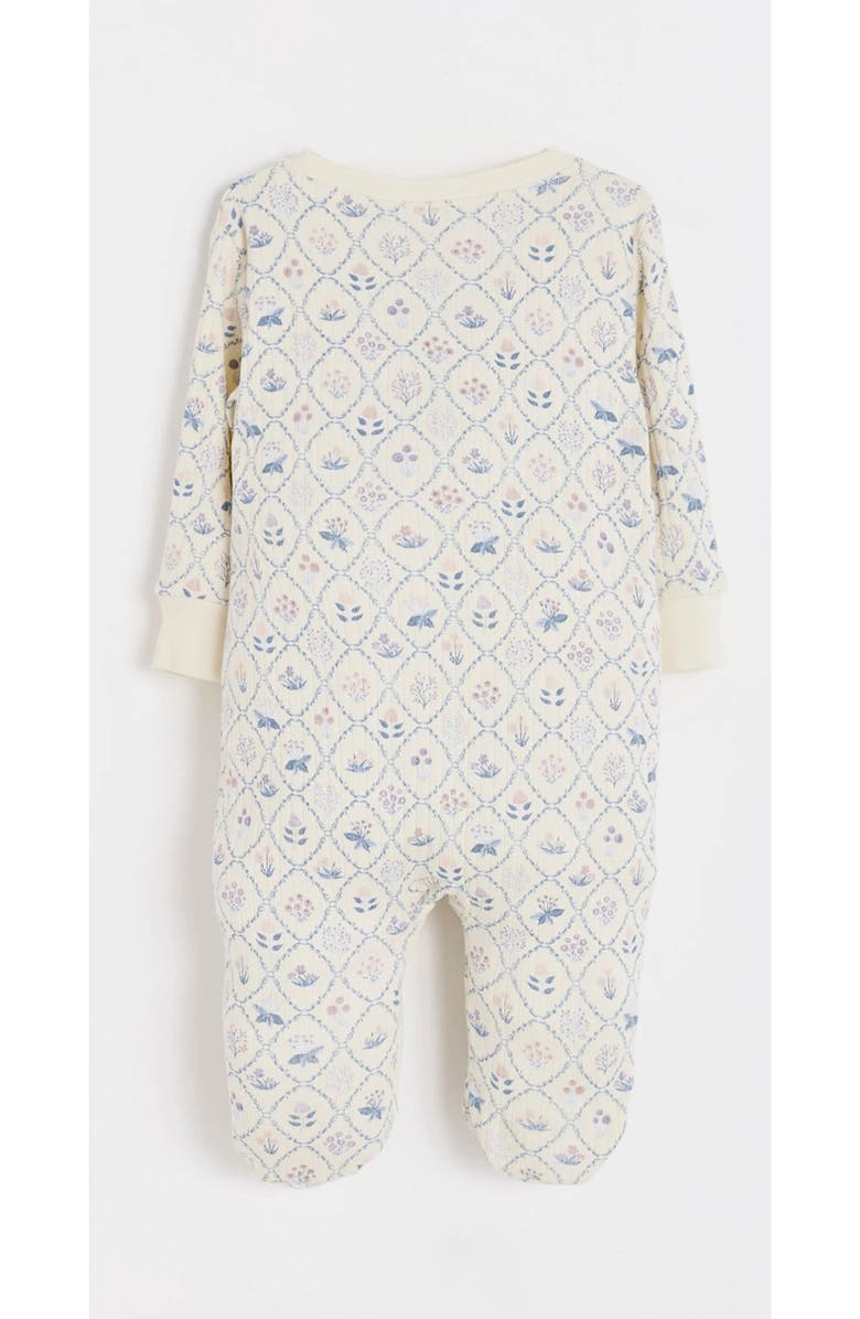 Babycottons Jane Zip Footed Pajama for Infant, Alternate, color, Full-Print