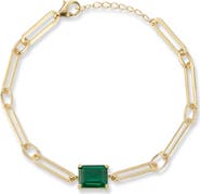 SPHERA MILANO Cubic Zirconia Link Bracelet
