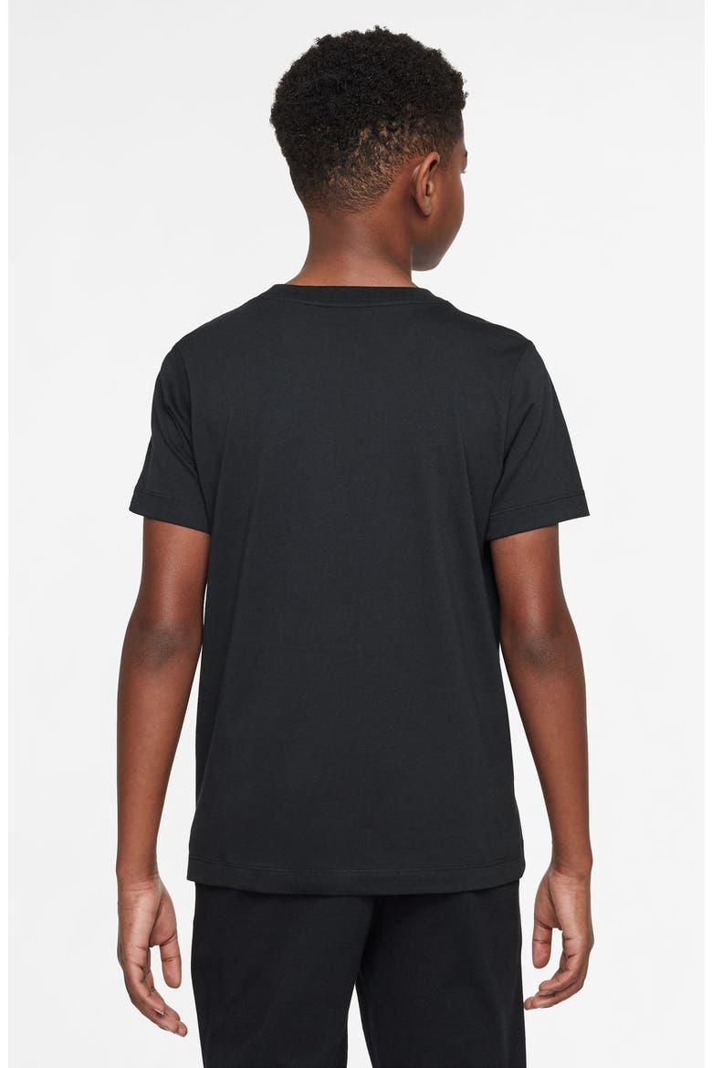 Kids' Boxy Breakdance Graphic T-Shirt, Alternate, color, BLACK