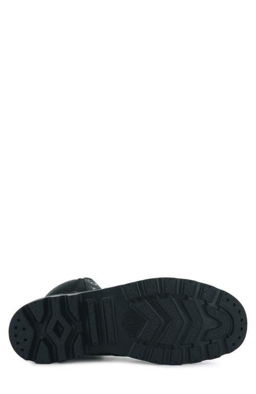 Palladium Pampa Waterproof Mixed Media Boot In Black