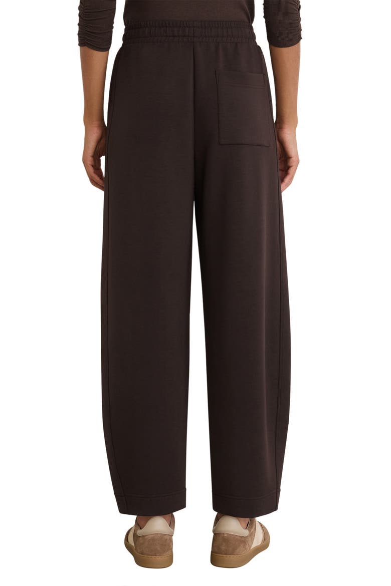 Abigail Ankle Jogger Pants, Alternate, color, DARK CHOCOLATE
