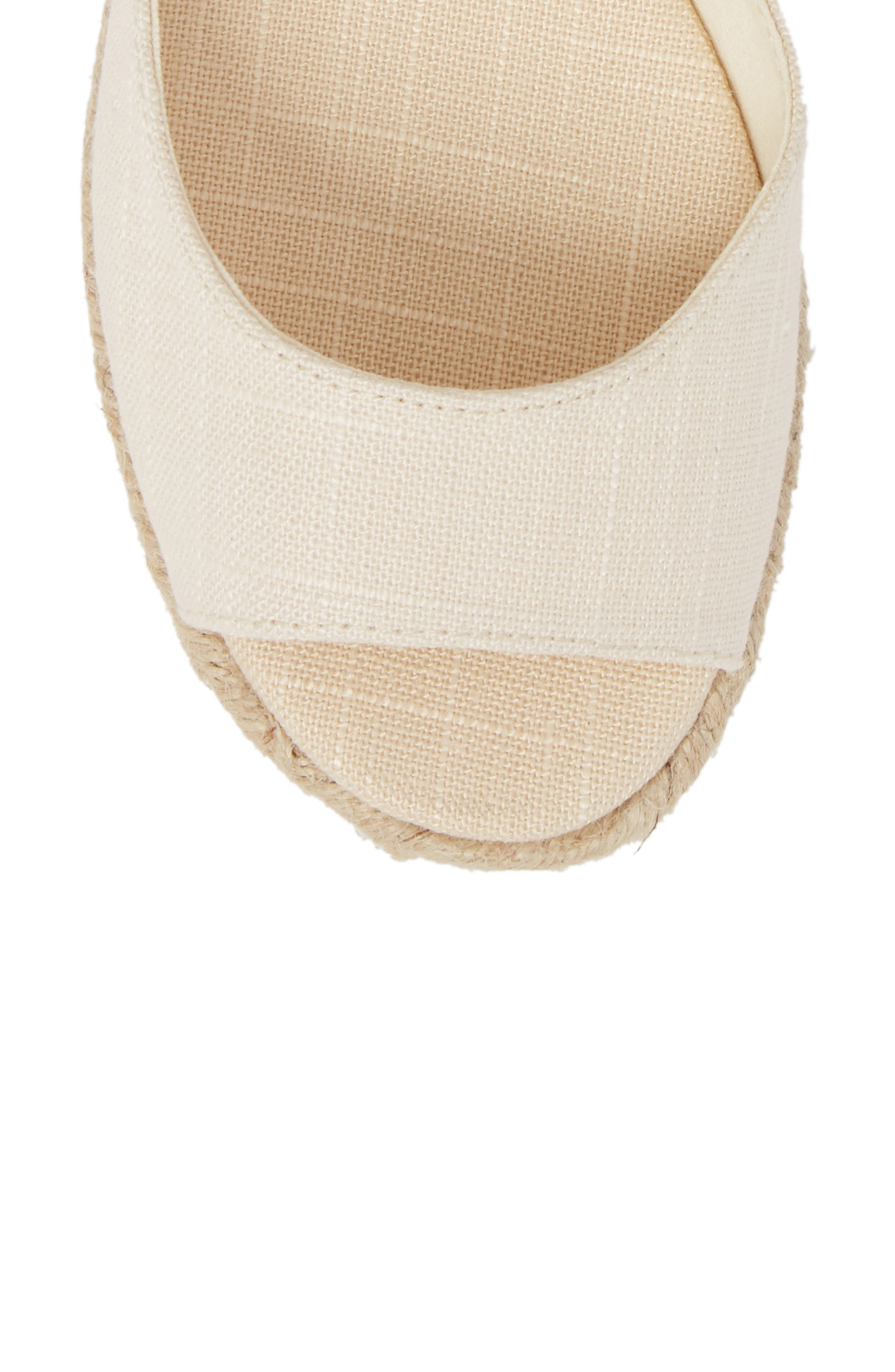 Soludos Espadrille Platform Sandal, Alternate, color, 