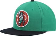 Mitchell & Ness Men's Mitchell & Ness Kelly Green/Black Boston Celtics Hardwood Classics Team Two-Tone 2.0 Snapback Hat