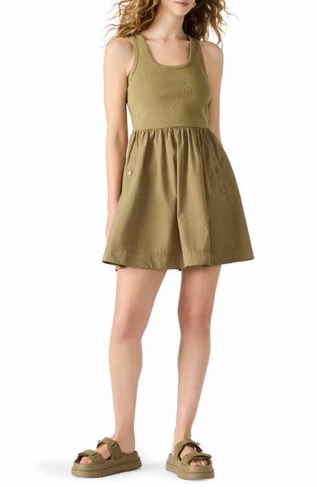 Steve Madden Tottenham Mixed Media Minidress