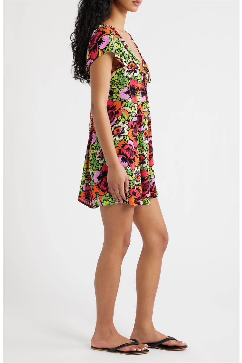Blooming Minidress, Alternate, color, BLOOM