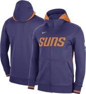 Nike Men's Nike Purple Phoenix Suns Authentic Showtime Performance Full-Zip Hoodie