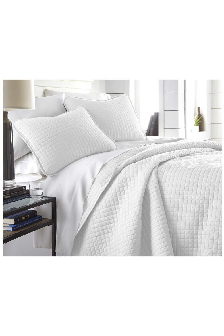 Vilano Springs Oversized Quilt Set, Main, color, BRIGHT WHITE