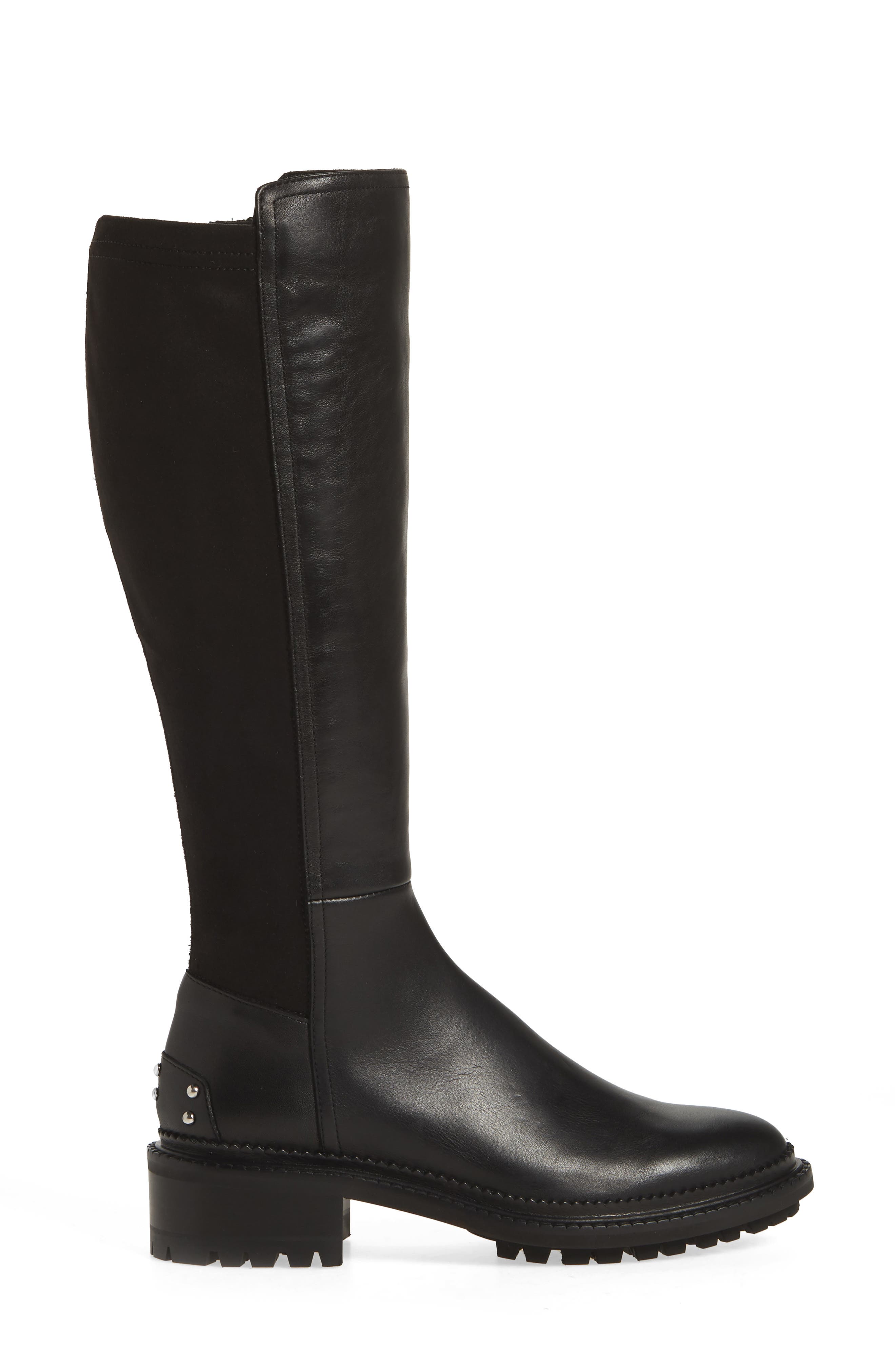 Aquatalia Omara Water Resistant Knee High Boot, Alternate, color, 