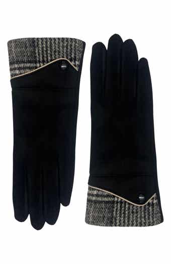 MARCUS ADLER Plaid Touchscreen Gloves