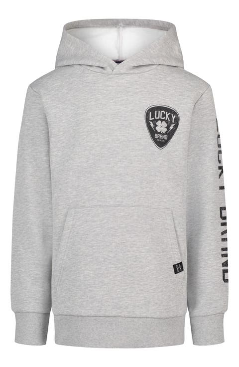 Kids' Guitar Pick Graphic Hoodie