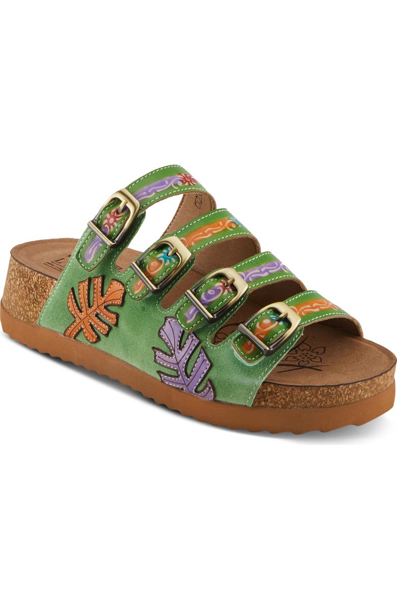 L'Artiste by Spring Step Too Cool Platform Sandal, Main, color,