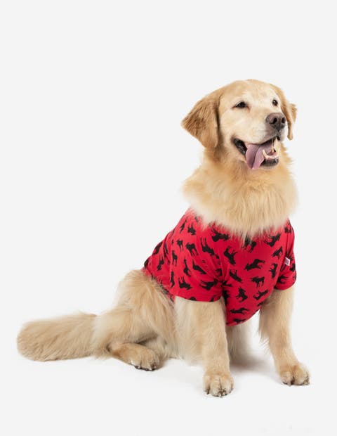 Dog Cotton Matching Family Holiday Pajamas (Large Breed)
