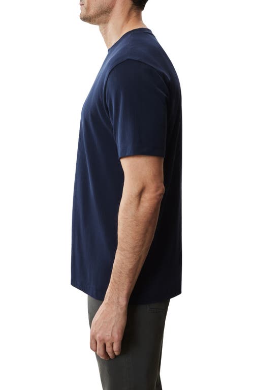 Robert Barakett Hickman Solid T-shirt In Blue