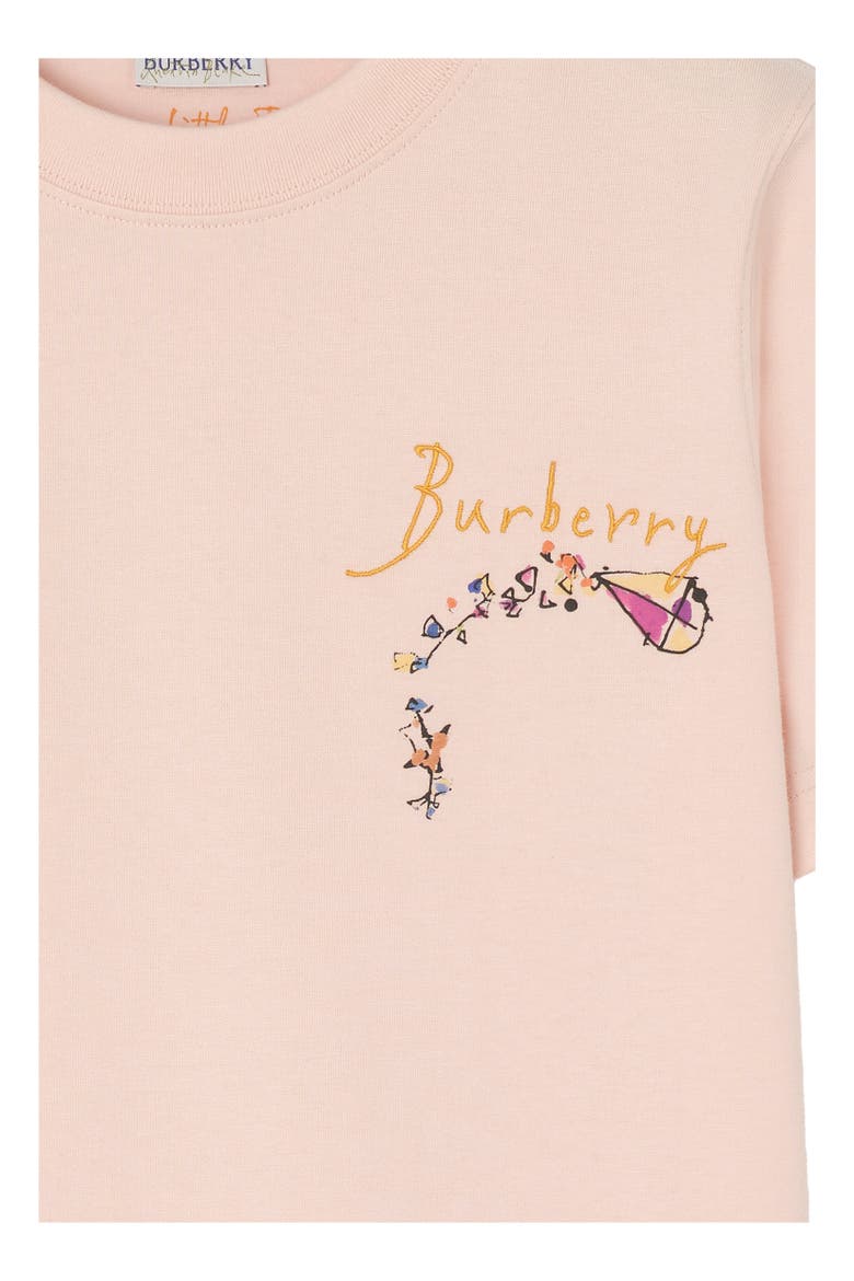 Brave Little Tree Cotton T-shirt, Alternate, color, Compact pink