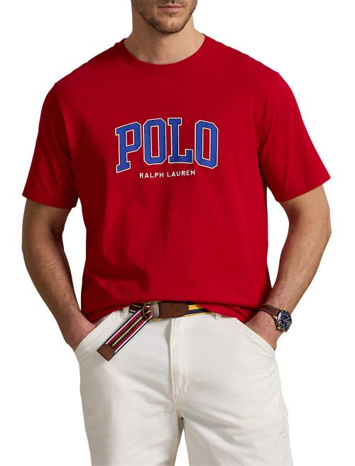 Polo Ralph Lauren Big & Tall Logo Jersey T-shirt In Rl 2000 Red